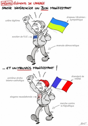 dessin,médias,manipulation,jour de colère,ukraine