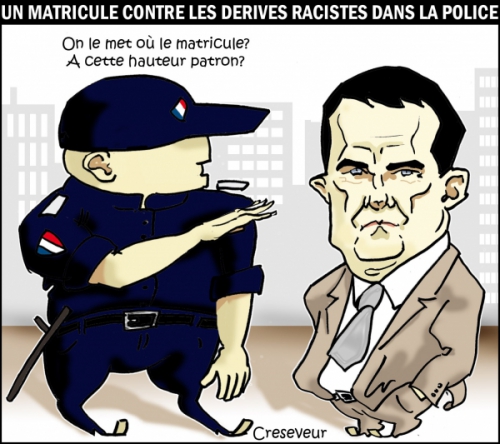 valls,quenelle,police,matricule