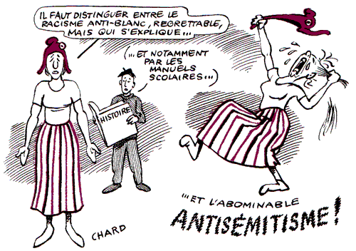 dessin,chard,racisme,anti-blanc,antisémitisme,médias,propagande,lobby,sioniste,anti-france